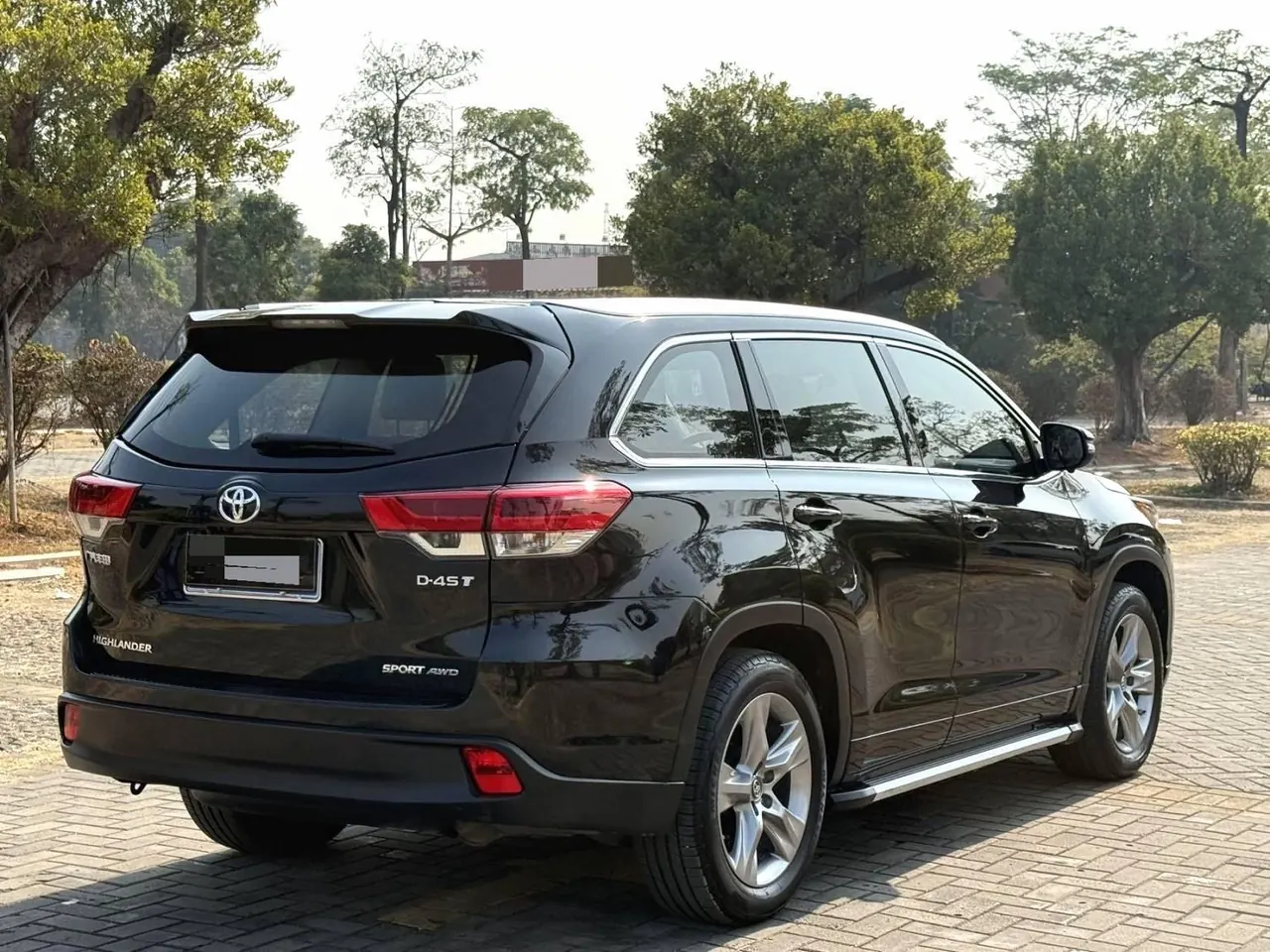 Toyota 2021 Highlander 2.0T 4-wheel drive deluxe 7-seat automatic gear 5
