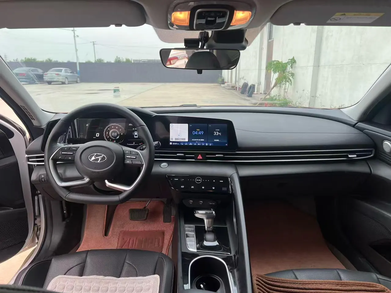 Hyundai 2022 Elantra -3-compartment 1.5 stepless LUX premium automatic gear 9