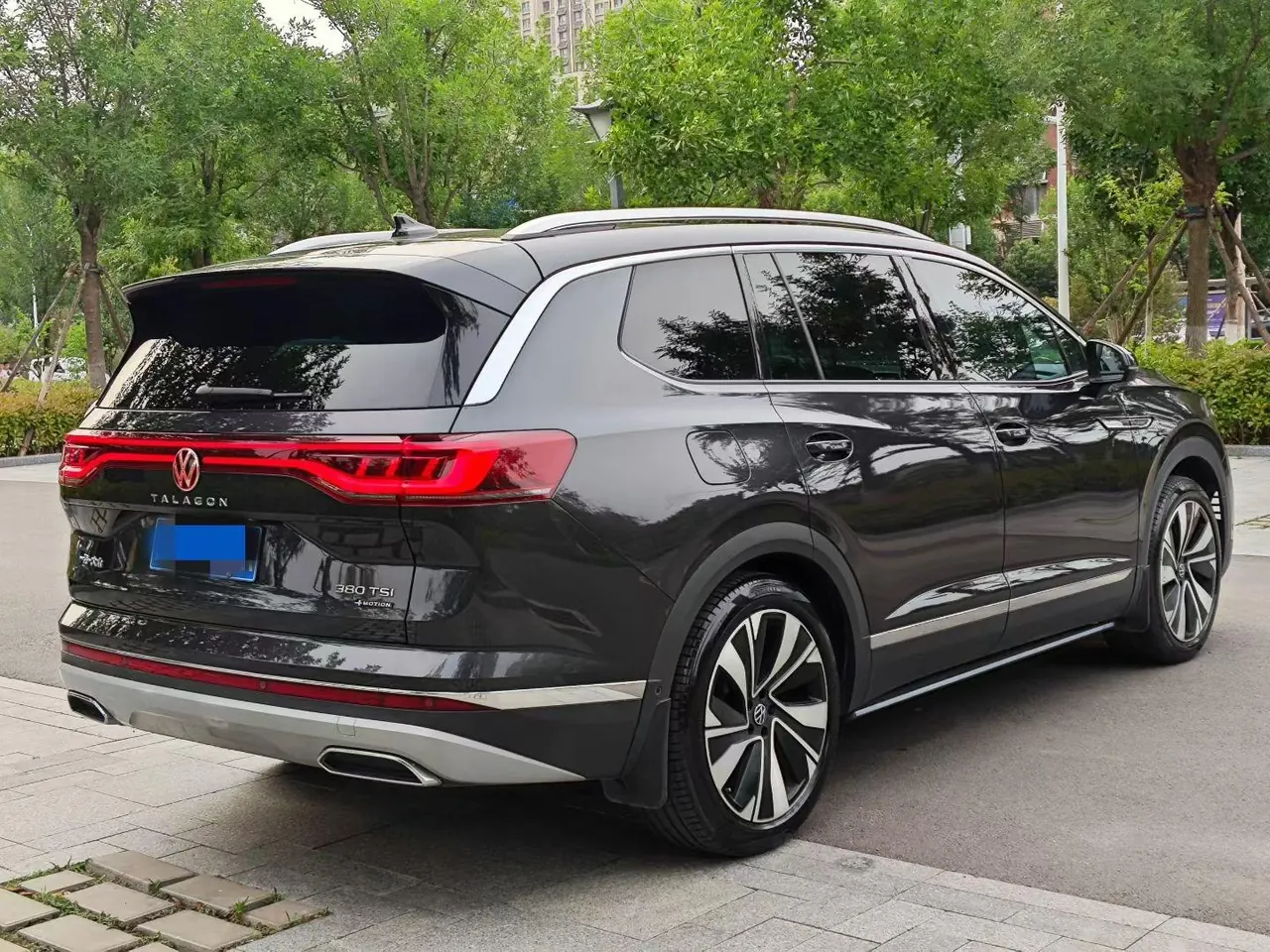 Volkswagen 2022 model range 2.0TSI 380TSI four-wheel drive flagship victory version 7-seat automatic gear 4
