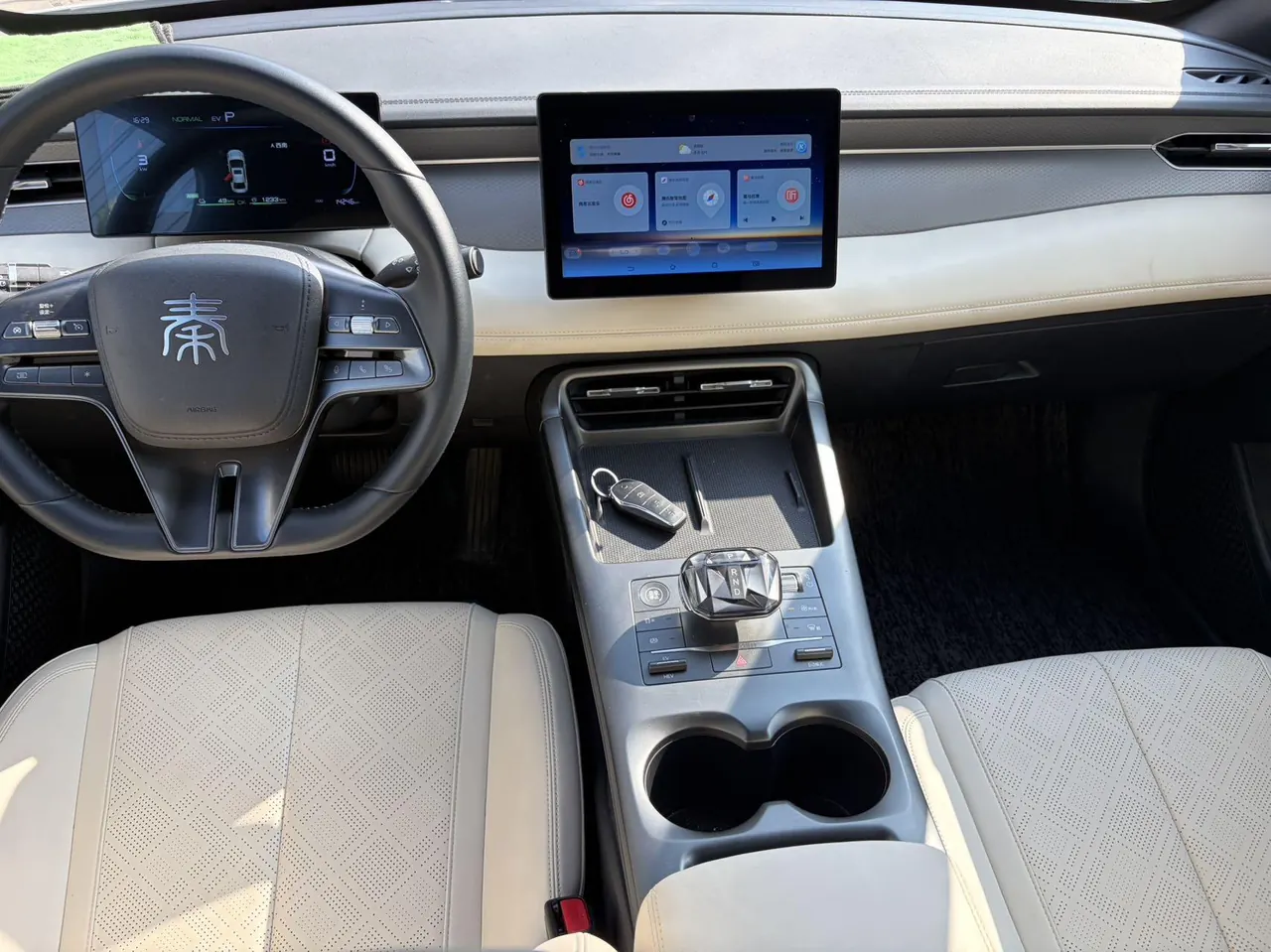 BYD 2025 Qin PLUS DM-i 1.5 stepless intelligent driving version 55KM leading automatic gear 5
