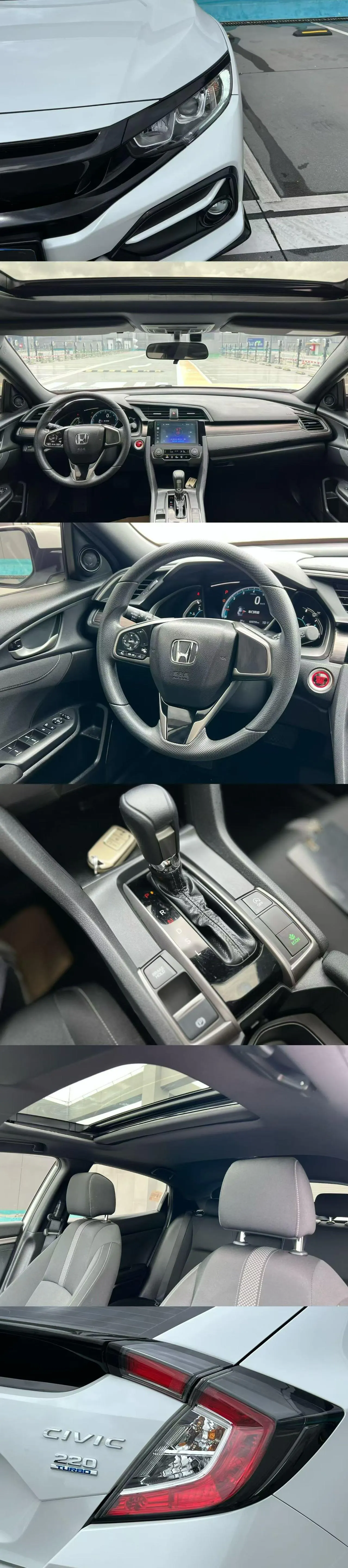 Honda 2021 Civic Hatchback 1.5T Stepless 220TURBO New Sharp Control Automatic Gear 9