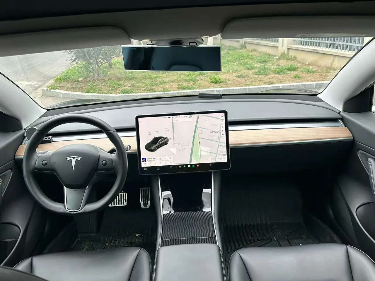Tesla 2022 Model 3 rear-wheel drive version of automatic transmission 5