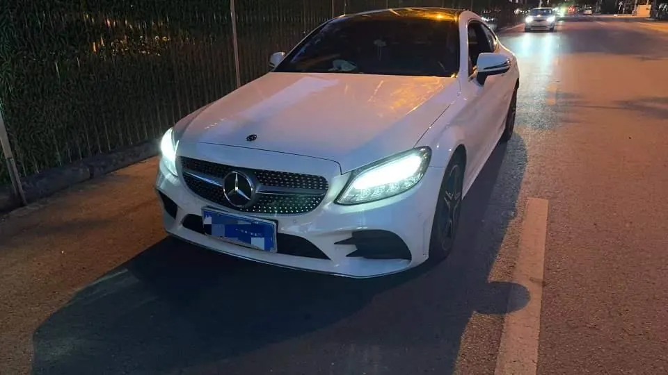 Открыть галерею: Mercedes Benz Class C (Imported) 2021 C 260 Coupe 48V 1.5T Automatic Gear