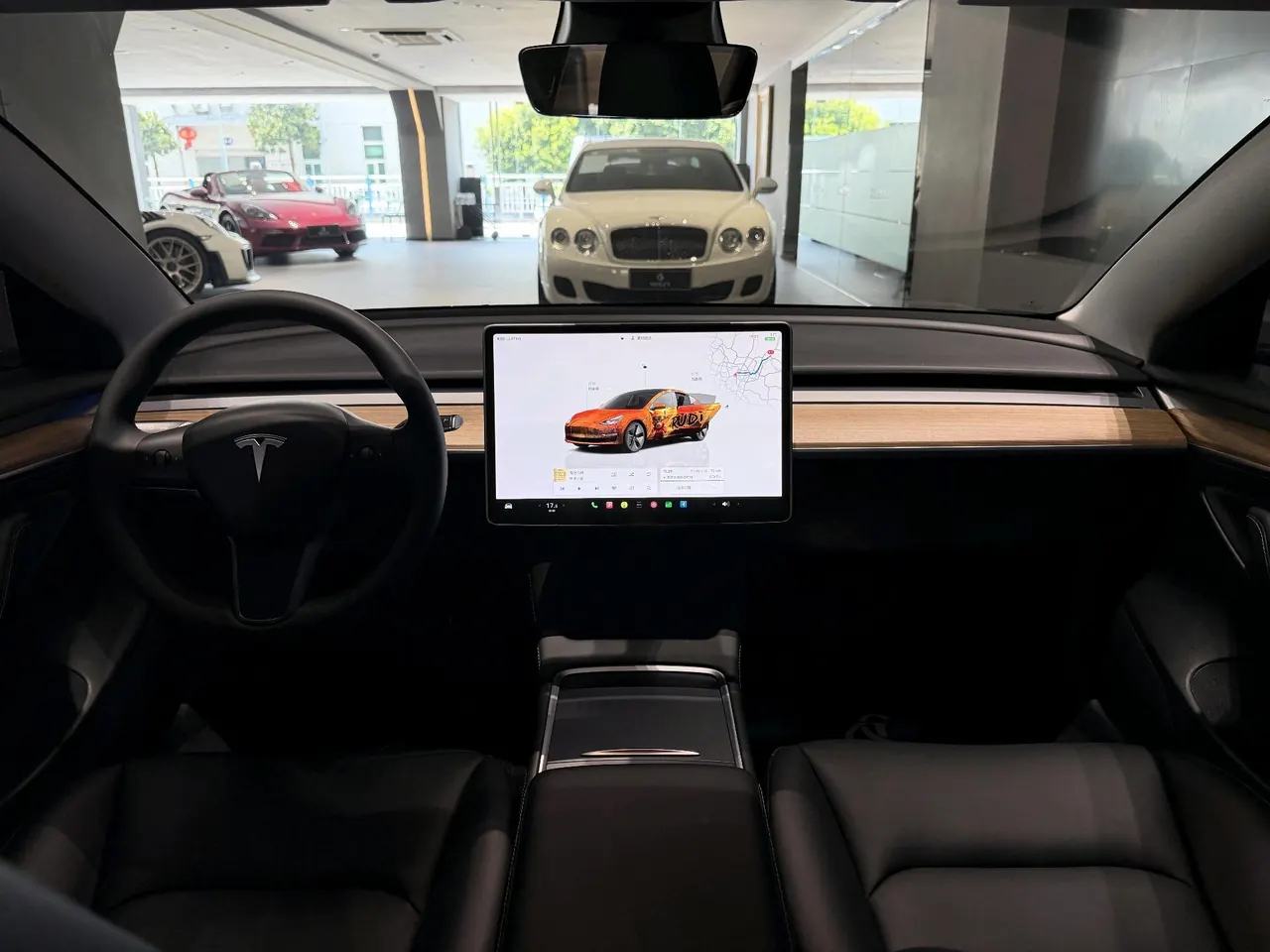 Tesla 2022 Model 3 rear-wheel drive version of automatic transmission 8