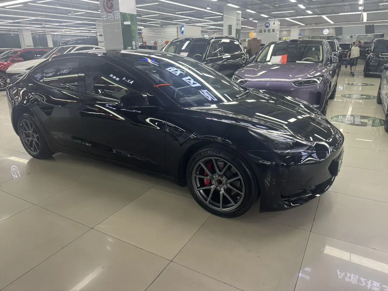 Tesla 2022 Model 3 rear-wheel drive version of automatic transmission 2