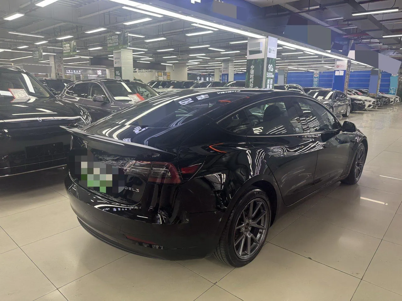 Tesla 2022 Model 3 rear-wheel drive version of automatic transmission 5