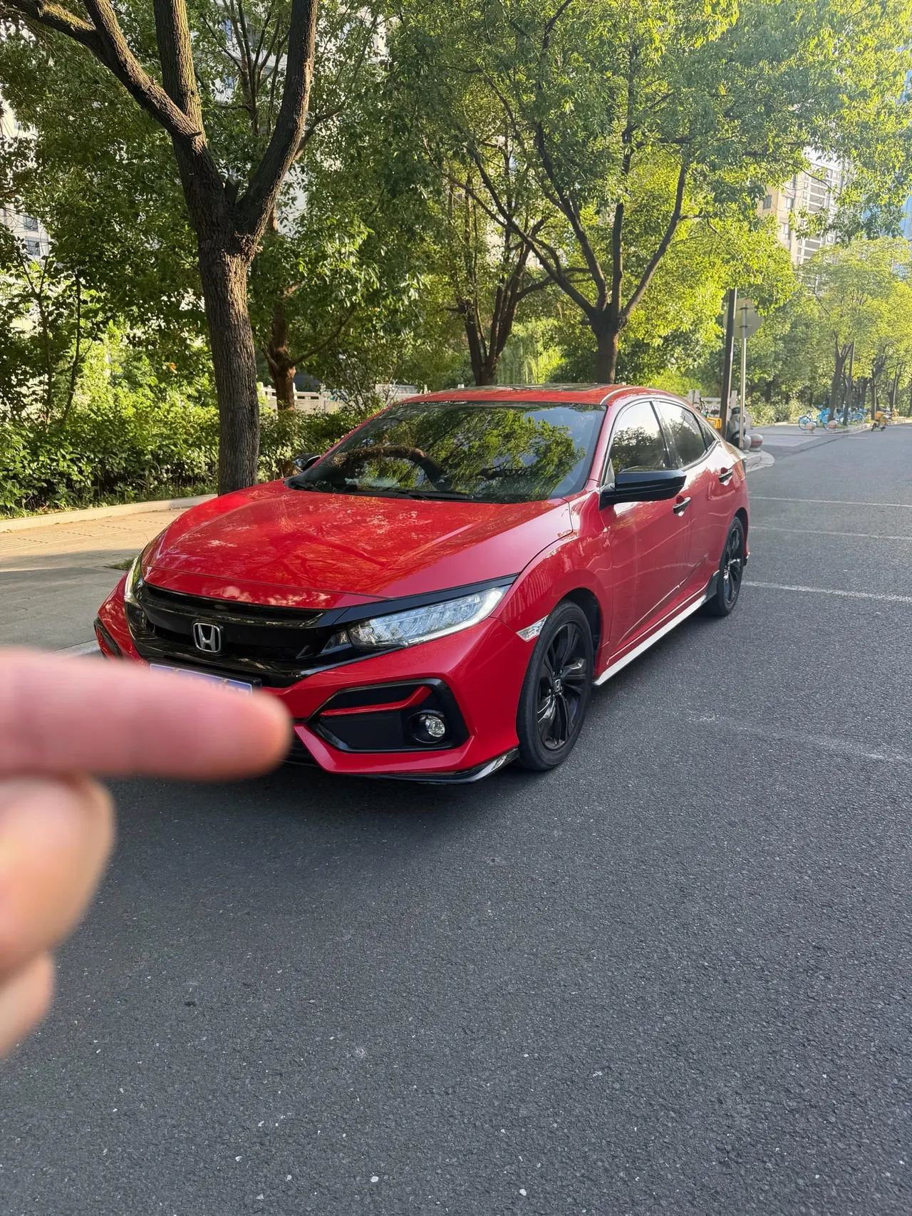 Open image lightbox: Honda 2021 Civic Hatchback 1.5T Stepless 220TURBO Tide Cool Control Automatic Gear