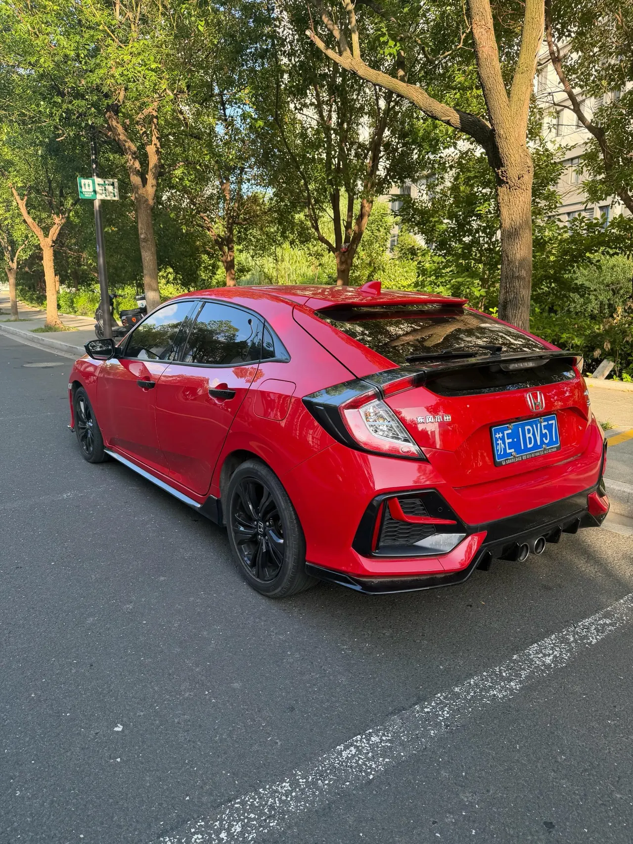 Honda 2021 Civic Hatchback 1.5T Stepless 220TURBO Tide Cool Control Automatic Gear 5