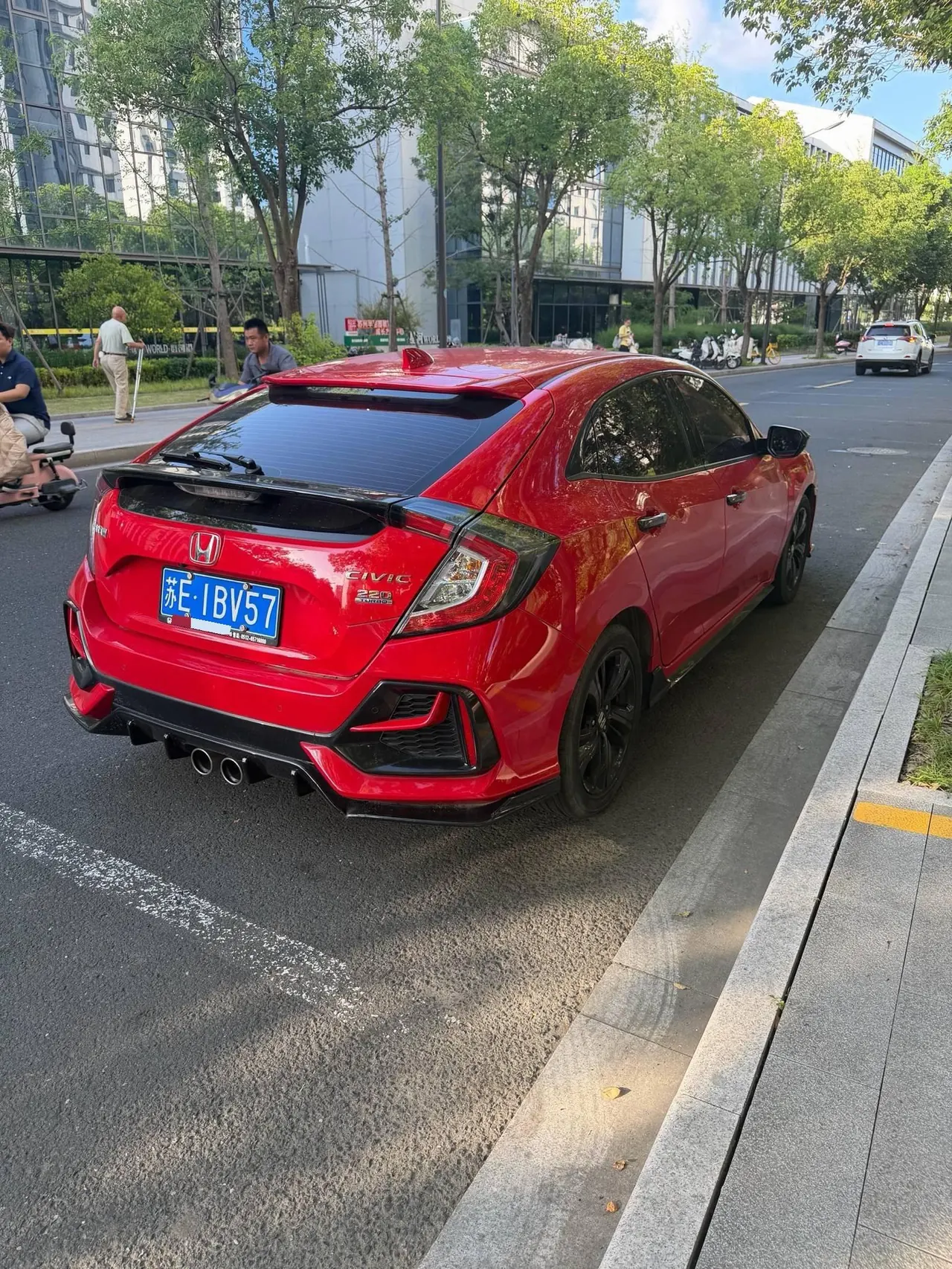 Honda 2021 Civic Hatchback 1.5T Stepless 220TURBO Tide Cool Control Automatic Gear 7