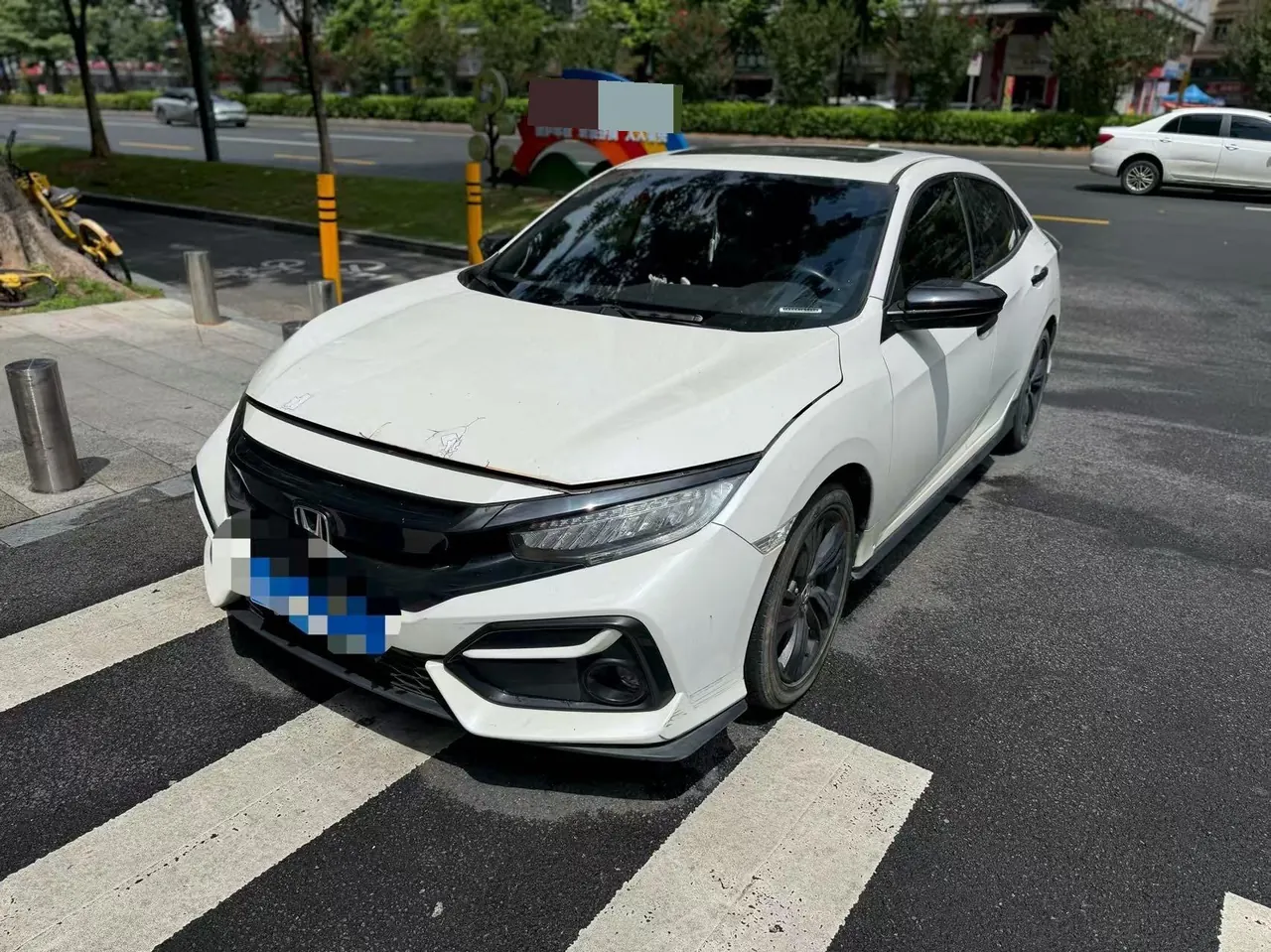 Open image lightbox: Honda 2021 Civic Hatchback 1.5T Stepless 220TURBO Tide Cool Control Automatic Gear