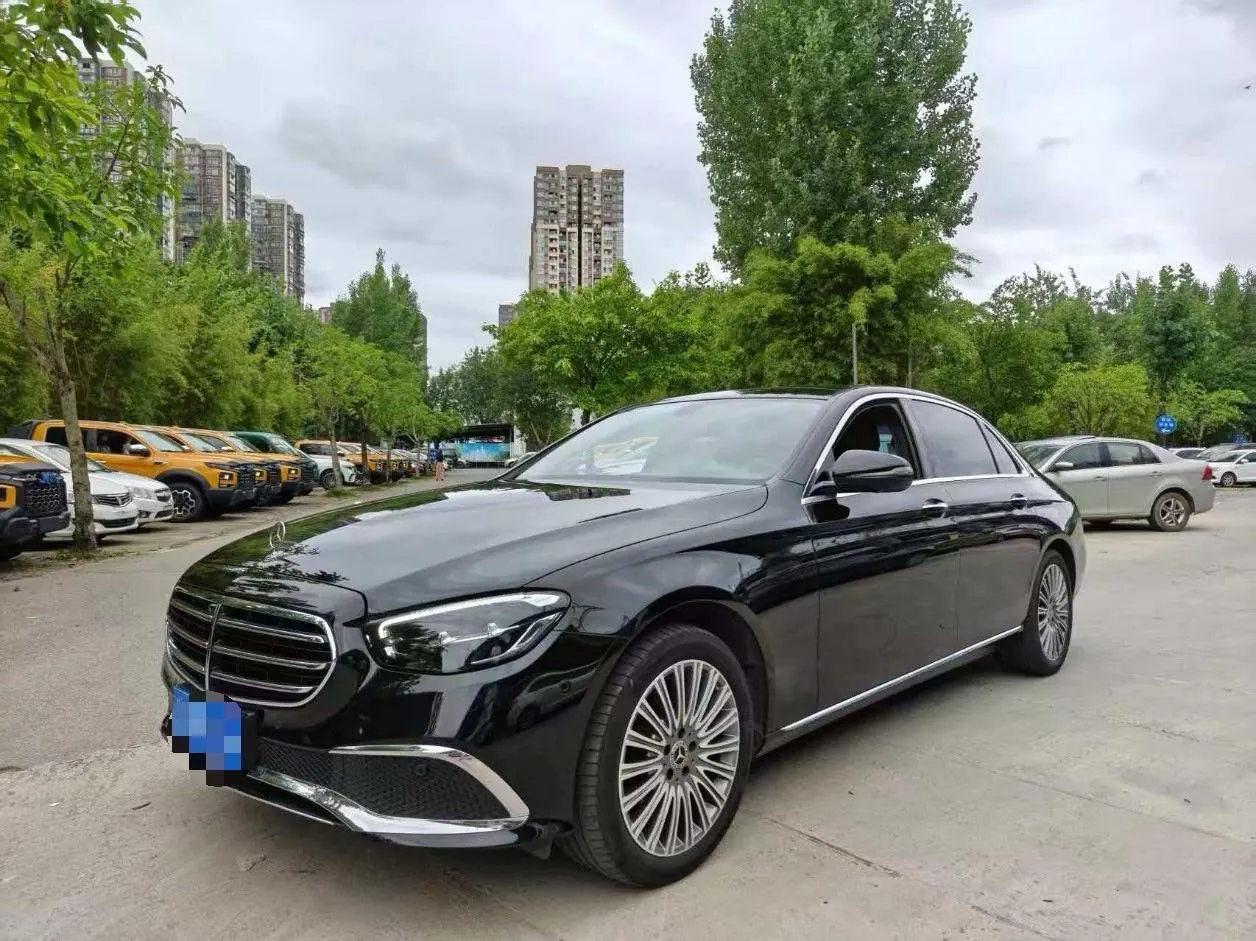Open image lightbox: Mercedes Benz E Class 2022 E 300 L 2.0T Fashion (Change 2) Automatic Gear