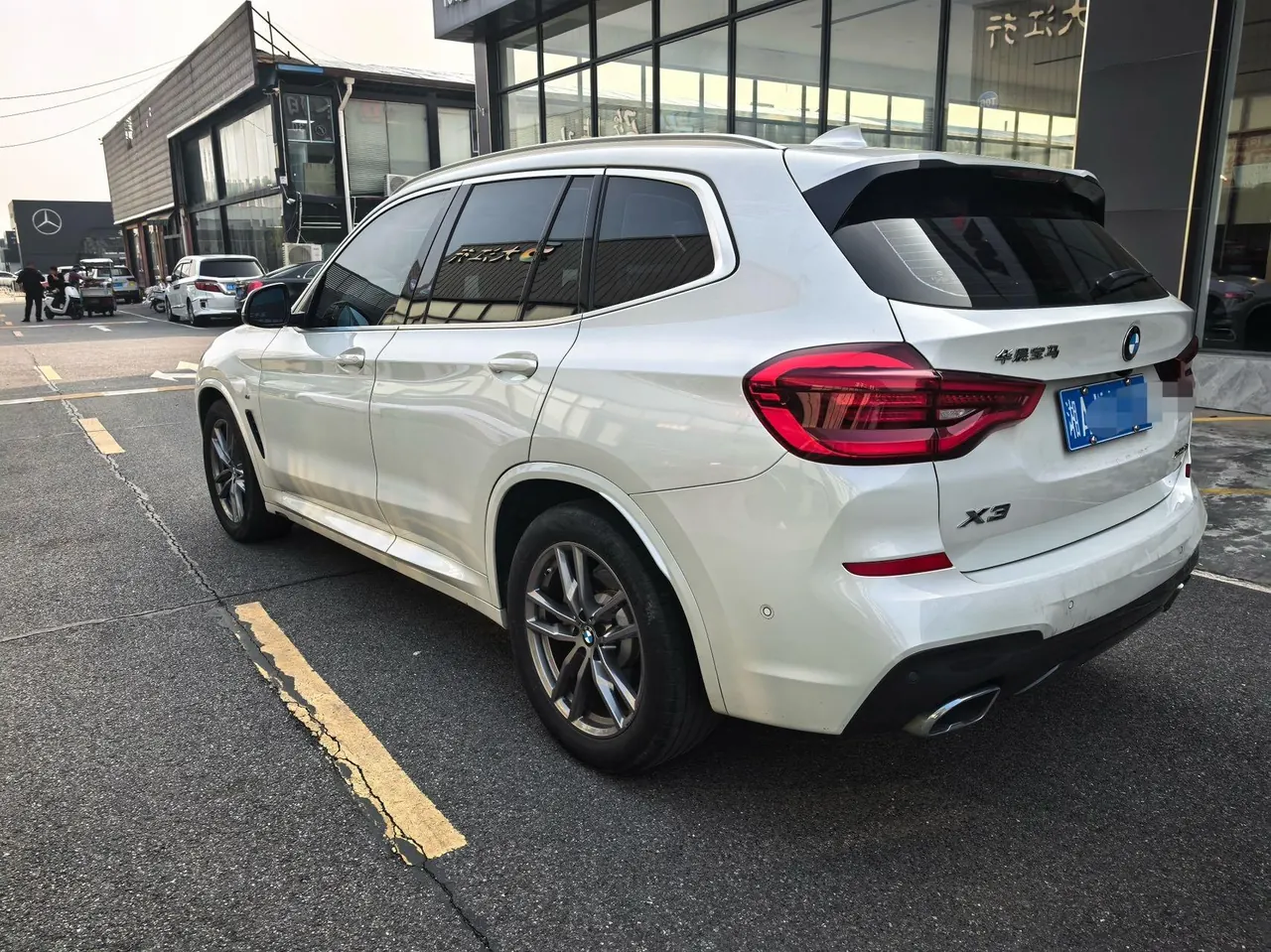 BMW 2021 X3 xDrive28i 2.0T M sports suit (changed) automatic gear 9