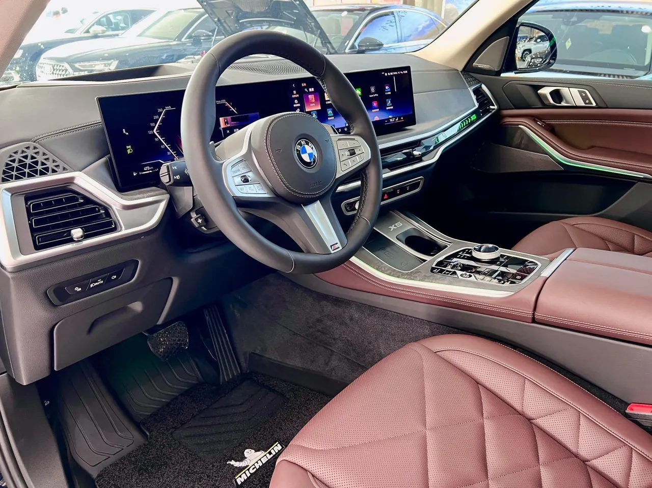 BMW 2023 X5 xDrive30Li 48V 2.0T exclusive m sports obsidian night suit automatic gear 3