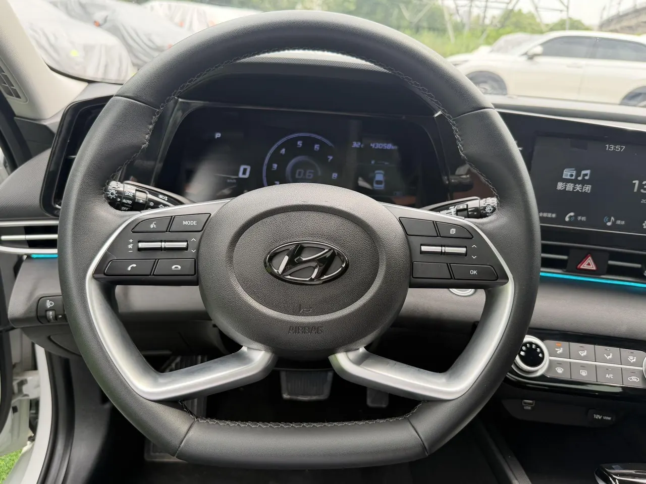 Hyundai 2022 Elantra-sedan 1.5 stepless GLX elite automatic gear 11