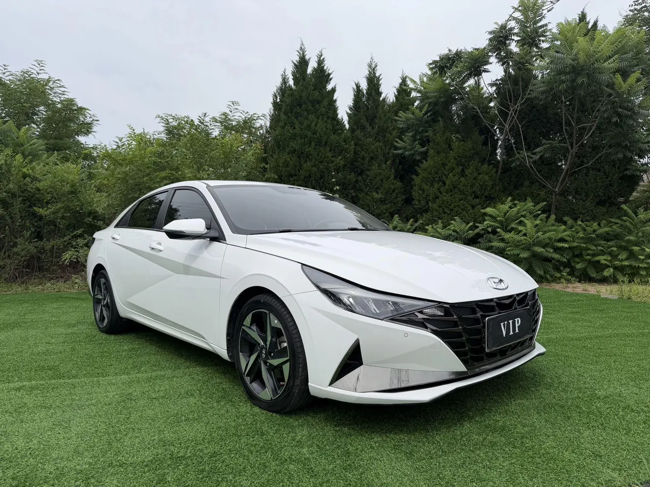 Hyundai 2022 Elantra-sedan 1.5 stepless GLX elite automatic gear 3