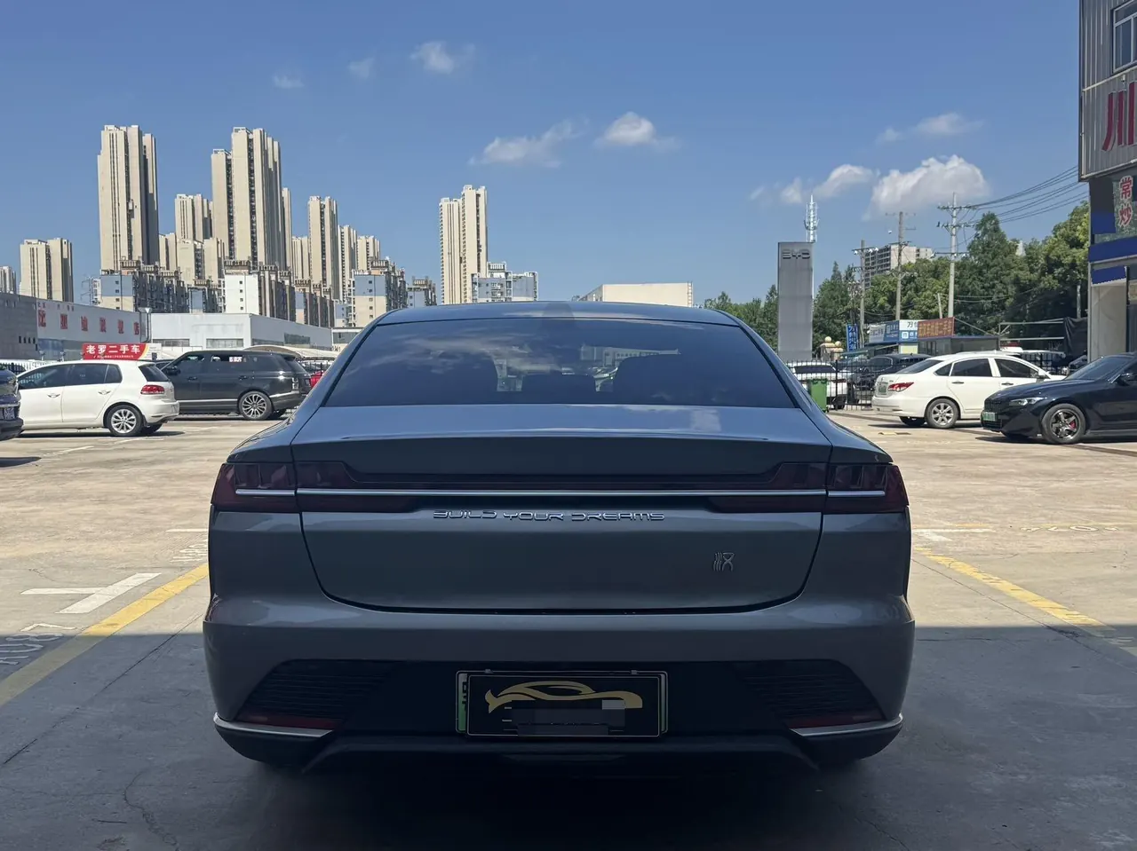 BYD 2020 Han four-wheel drive high-performance flagship automatic gear 8