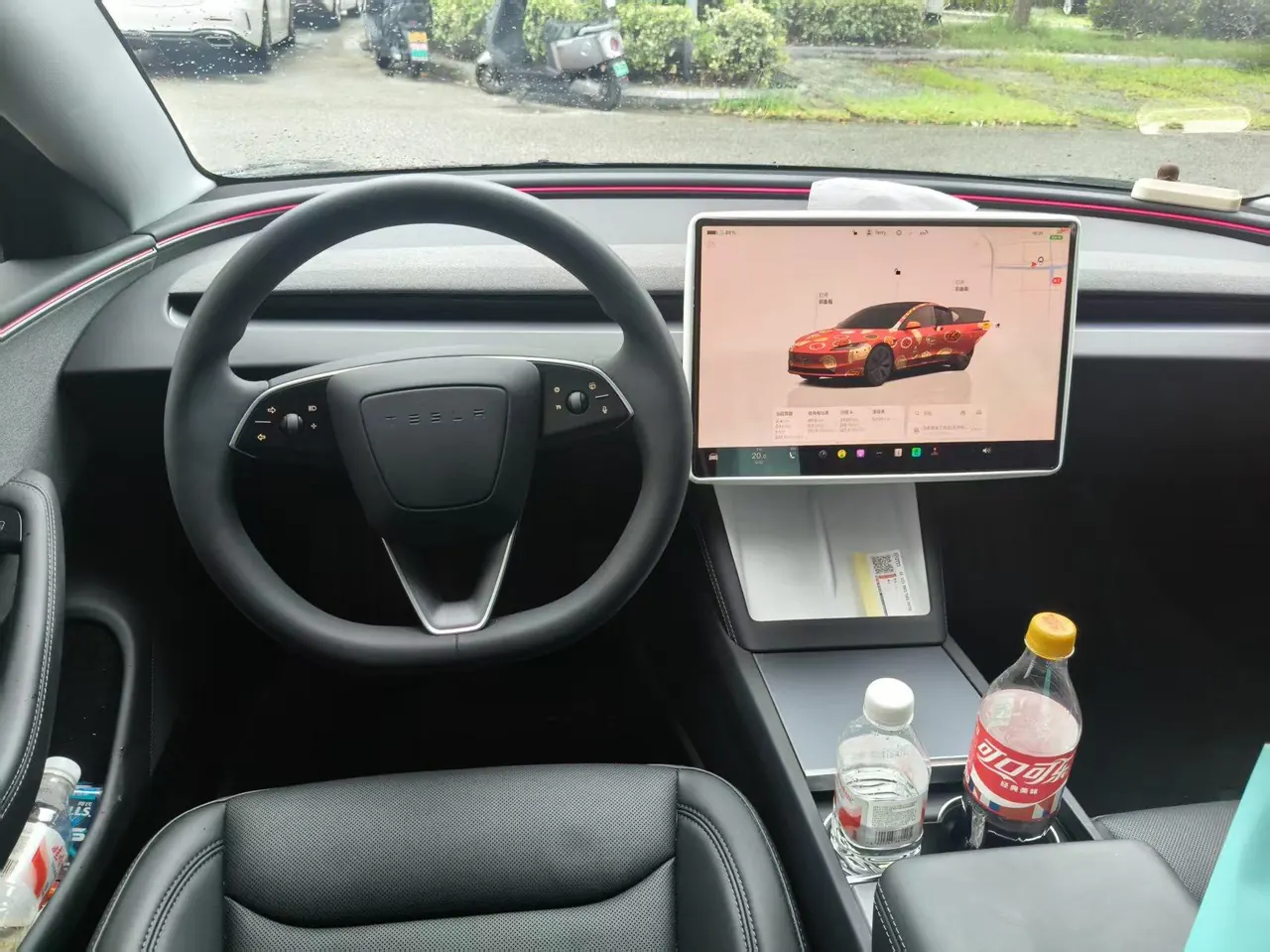 Tesla 2025 Model 3 rear-wheel drive version of automatic transmission 4