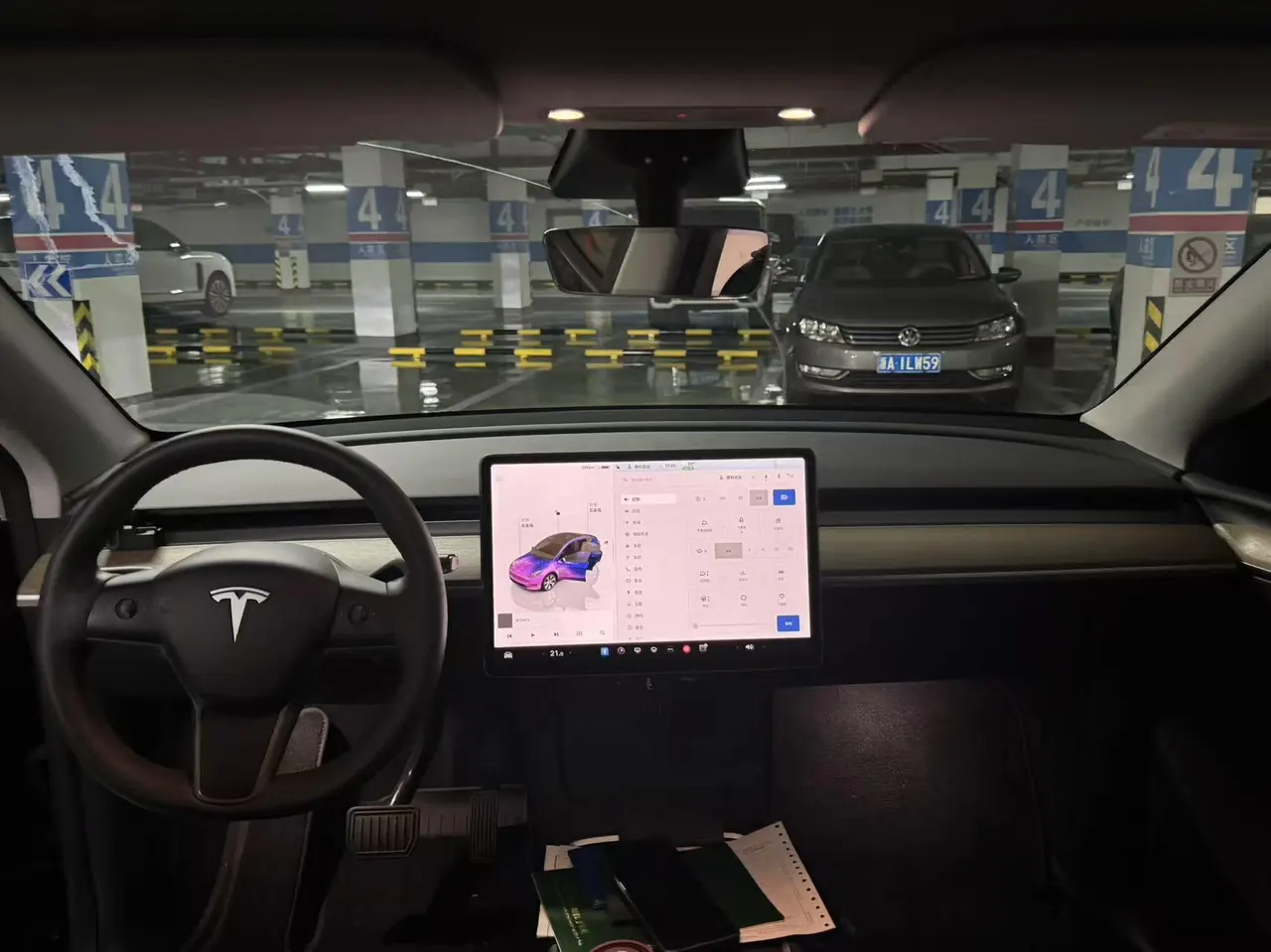 Tesla 2022 Model Y rear-wheel drive version (facelift) automatic gear 5