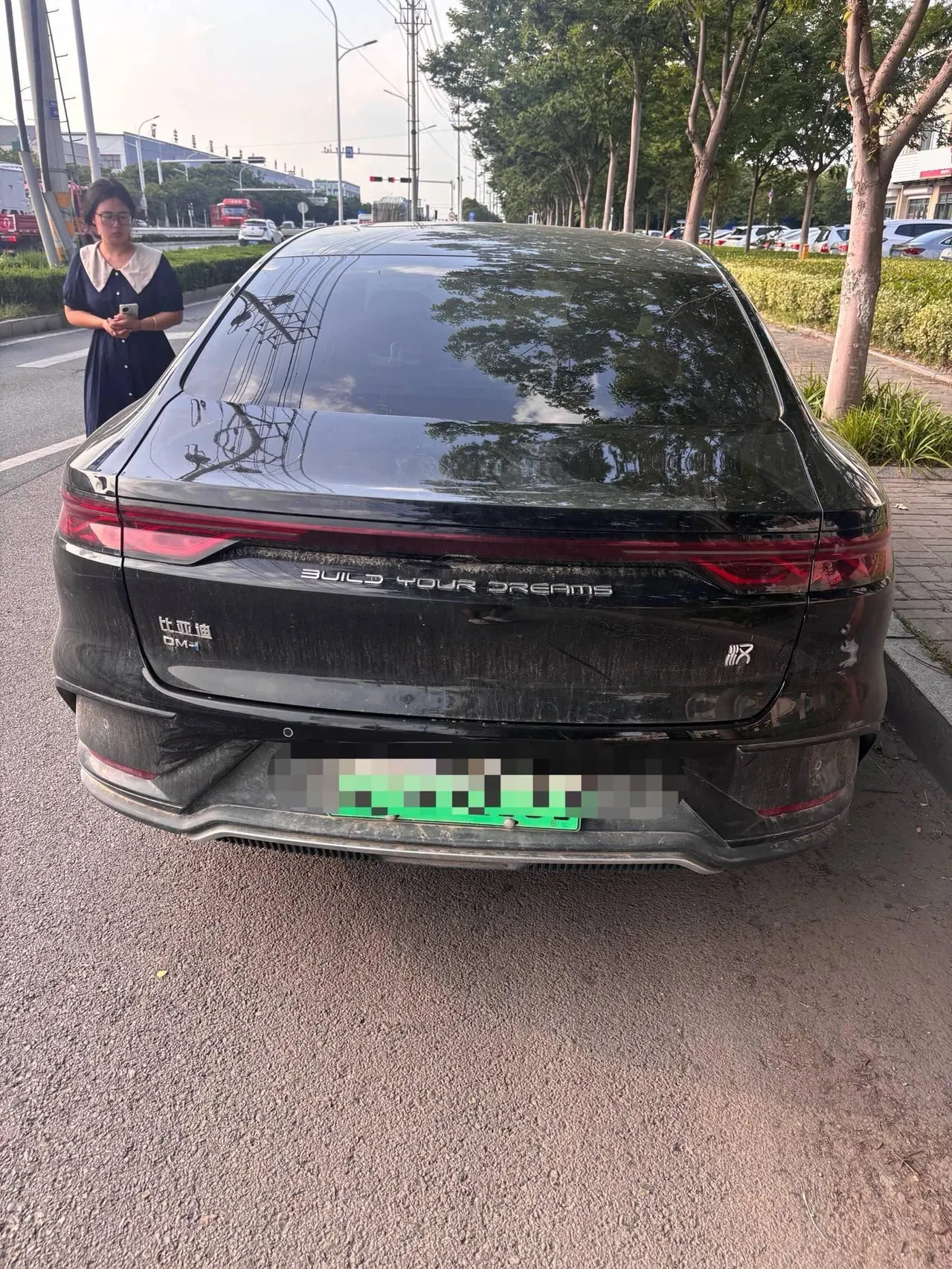 BYD 2022 Han DM-i 1.5T stepless 242KM flagship automatic gear 5