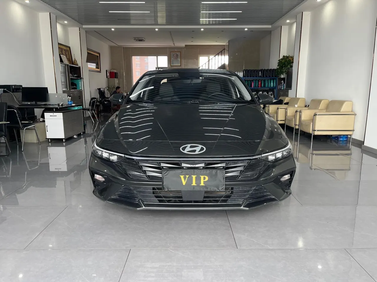 Hyundai 2023 Elantra-sedan 1.5 stepless GLX elite automatic gear 2