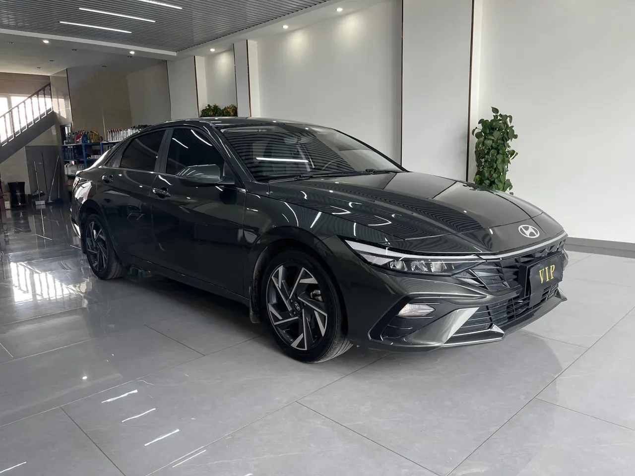 Hyundai 2023 Elantra-sedan 1.5 stepless GLX elite automatic gear 3