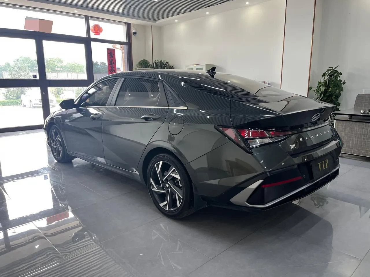 Hyundai 2023 Elantra-sedan 1.5 stepless GLX elite automatic gear 9