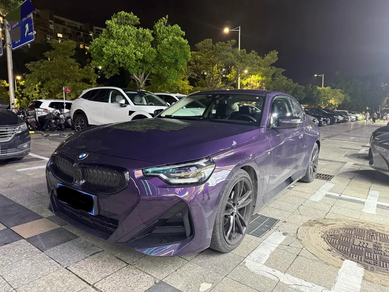 Open image lightbox: BMW 2 Series (Imported) 2023 225i Coupe 2.0T M Sports Obsidian Night Suit Automatic Gear