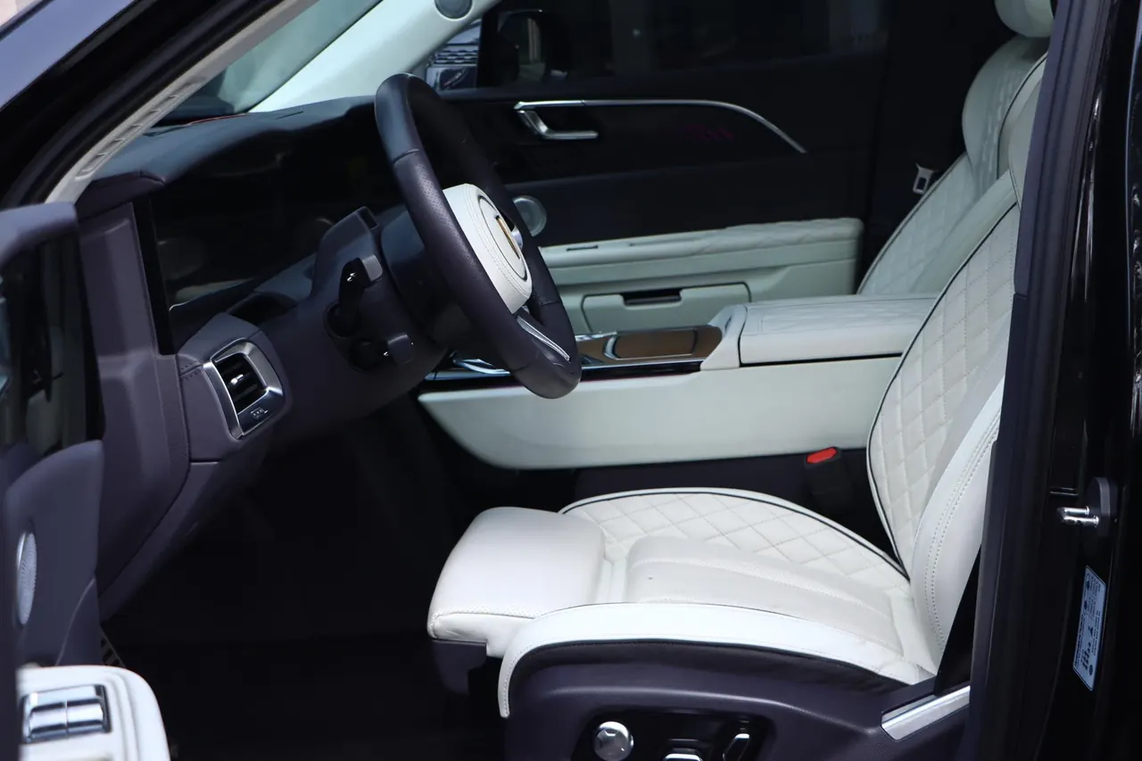 HongQi 2021 E-HS9 flag, collar 4 automatic gear 11