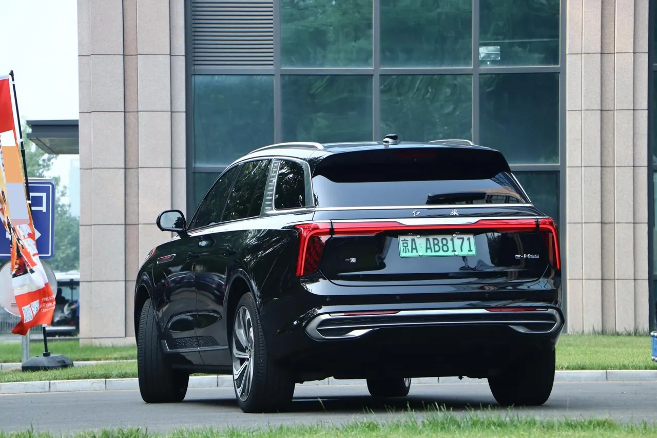 HongQi 2021 E-HS9 flag, collar 4 automatic gear 4