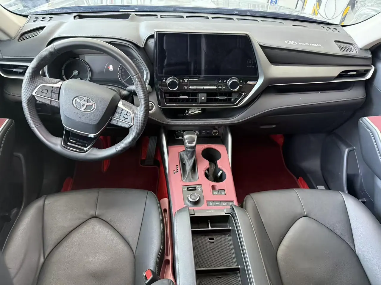 Toyota 2022 Highlander 2.0T 380T 4-wheel drive premium version 7-seat automatic gear 6