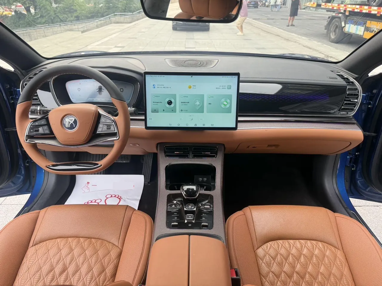 BYD 2020 Han four-wheel drive high-performance flagship automatic gear 6