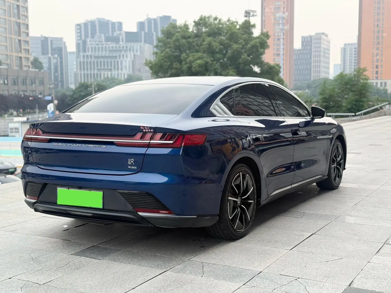 BYD 2020 Han four-wheel drive high-performance flagship automatic gear 8