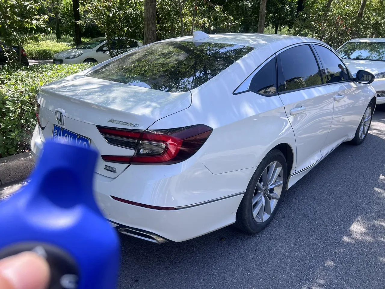 Honda 2022 10th Generation Accord 1.5T Stepless 260TURBO Magic Night Premium Edition Automatic Gear 3