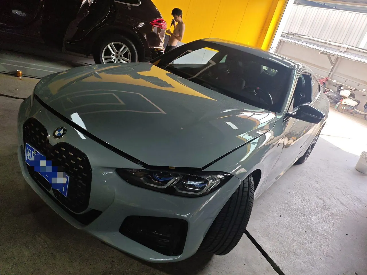 Open image lightbox: BMW 4 Series (Imported) 2023 425i Coupe 2.0T M Sports Obsidian Night Suit Automatic Gear