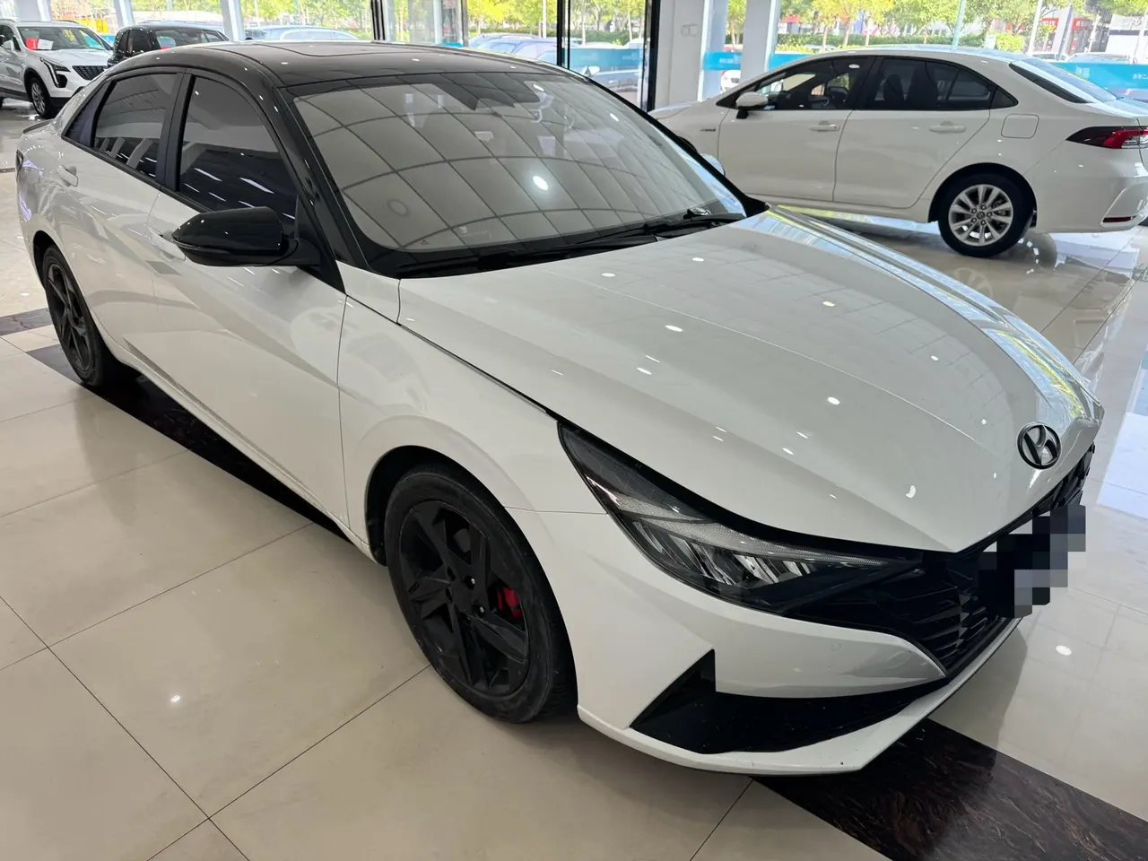 Hyundai 2022 Elantra-Sanxiang 1.5 Stepless 20th Anniversary Automatic Gear 2
