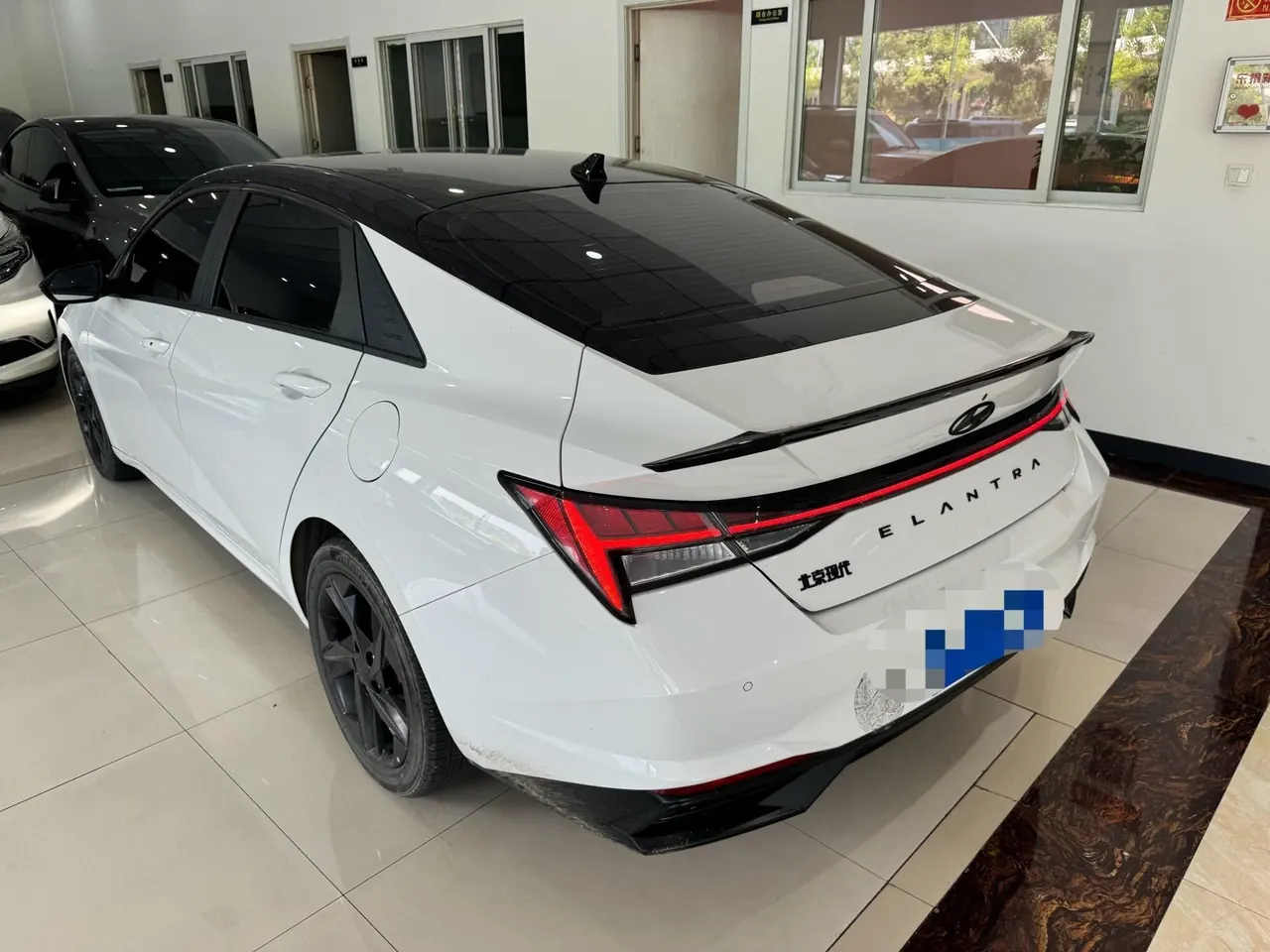 Hyundai 2022 Elantra-Sanxiang 1.5 Stepless 20th Anniversary Automatic Gear 5