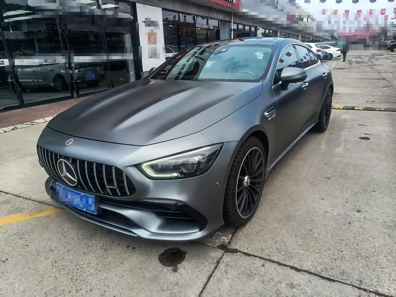 Открыть галерею: Mercedes Benz AMG GT (Imported) 2020 AMG GT 50 48V 3.0T Automatic