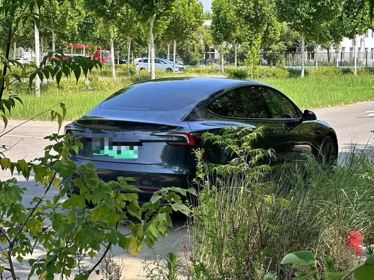 Tesla 2025 Model 3 long endurance rear wheel drive version (modified) automatic gear 9