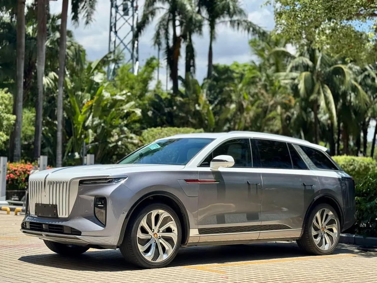 Open image lightbox: HongQi 2021 E-HS9 flag, collar 4 automatic gear