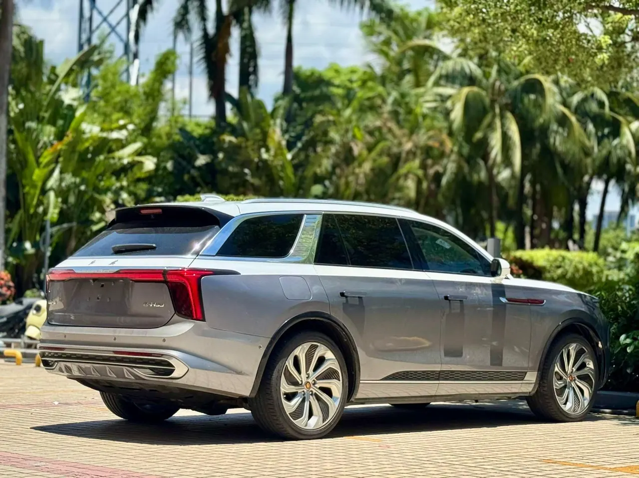 HongQi 2021 E-HS9 flag, collar 4 automatic gear 7