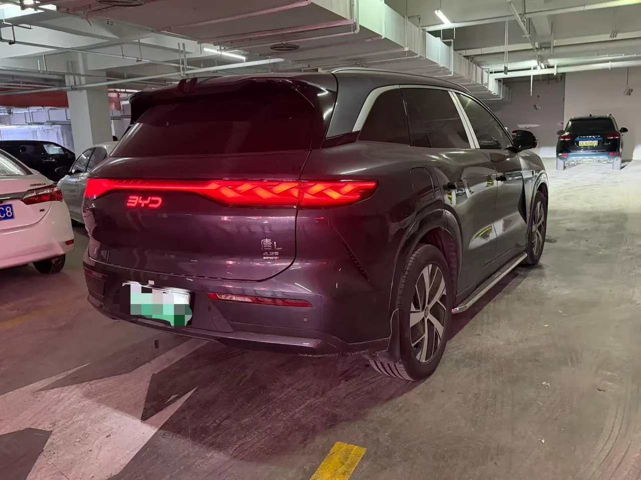 BYD 2025 Tang L DM 1.5T stepless 200KM four-wheel drive laser Radar flagship automatic gear 3