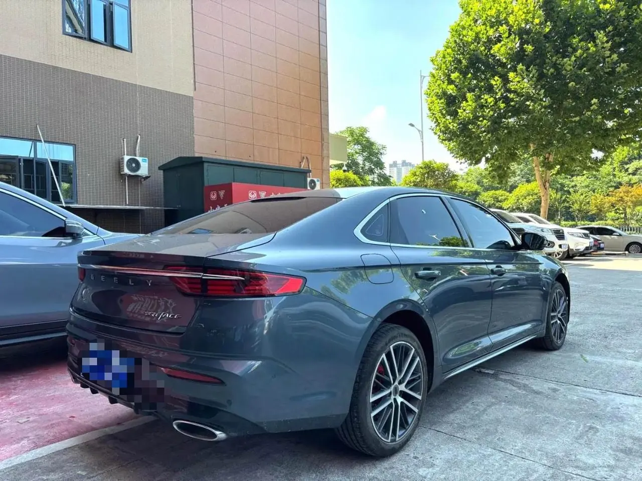 Geely 2021 xingrui 2.0T distinguished model (modified) automatic gear 5