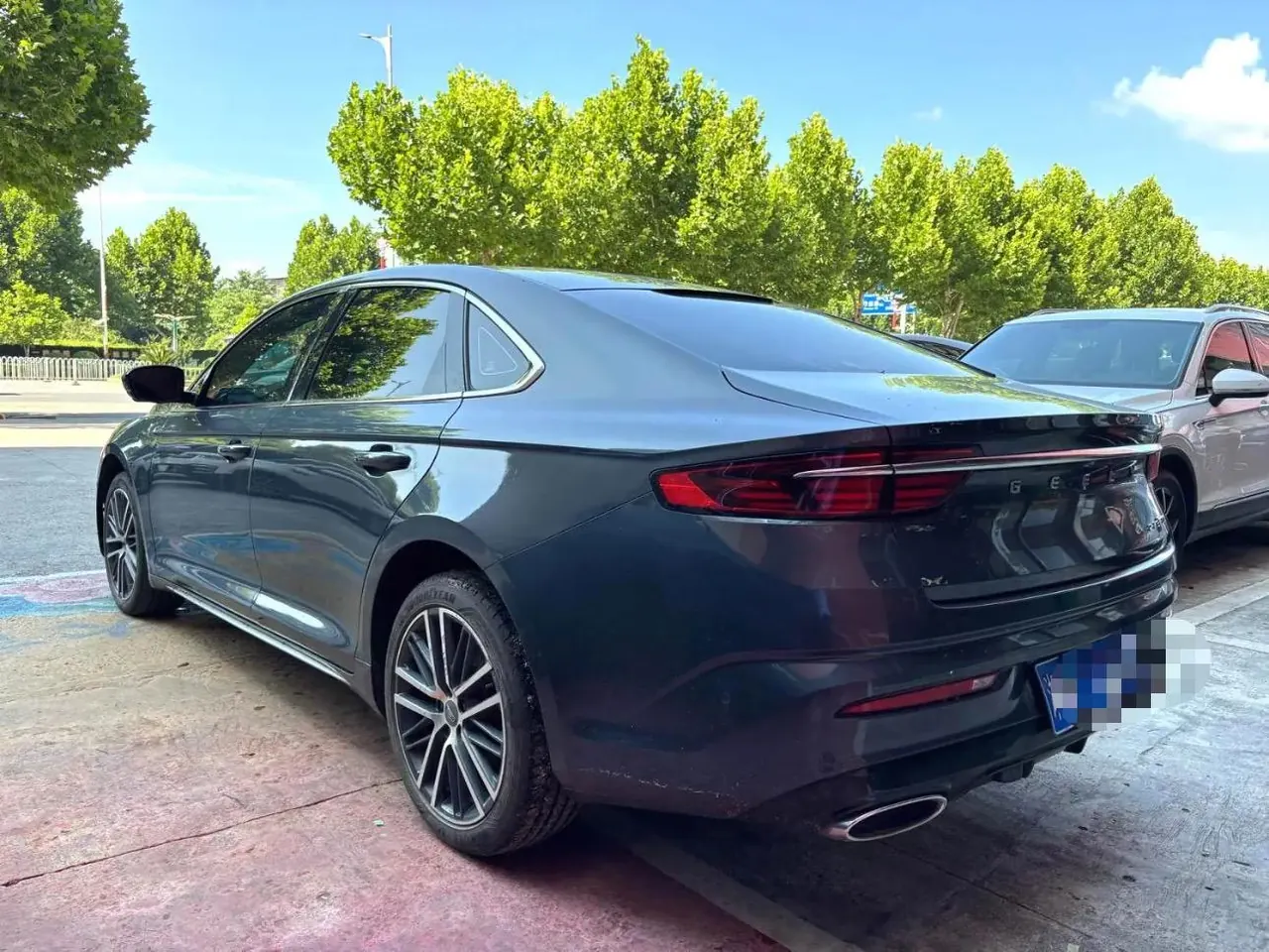 Geely 2021 xingrui 2.0T distinguished model (modified) automatic gear 6