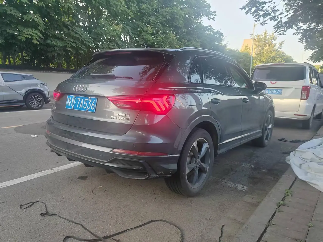 Audi 2021 Q3 1.4TFSI 35TFSI into the life version of automatic gear 6