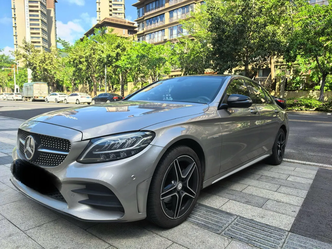 Mercedes Benz Class C 2021 C 260 L 48V 1.5T Sports Star Yao Zhen Tibetan Edition Automatic Gear - View 1