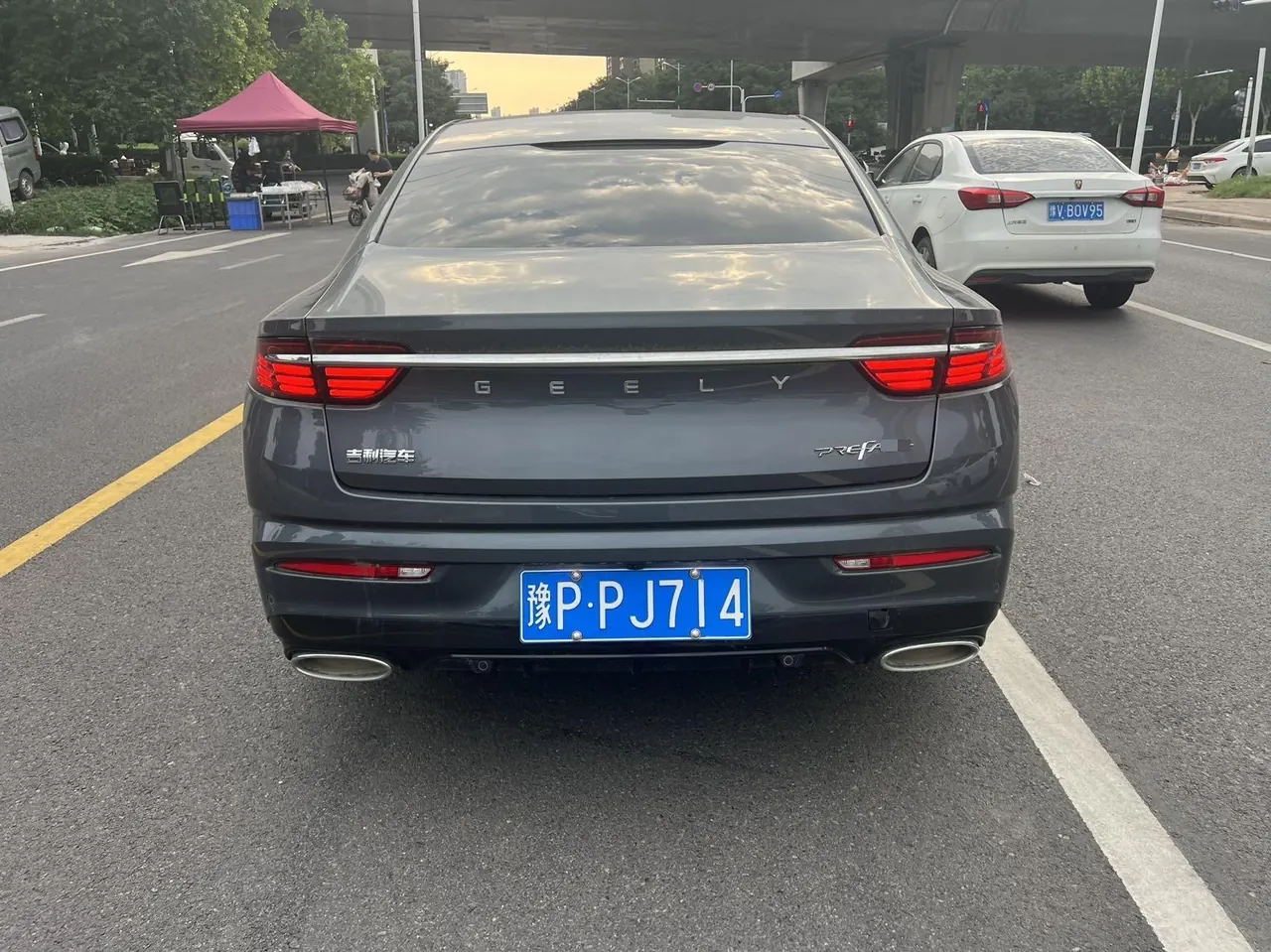 Geely 2021 xingrui 2.0T distinguished model (modified) automatic gear 8