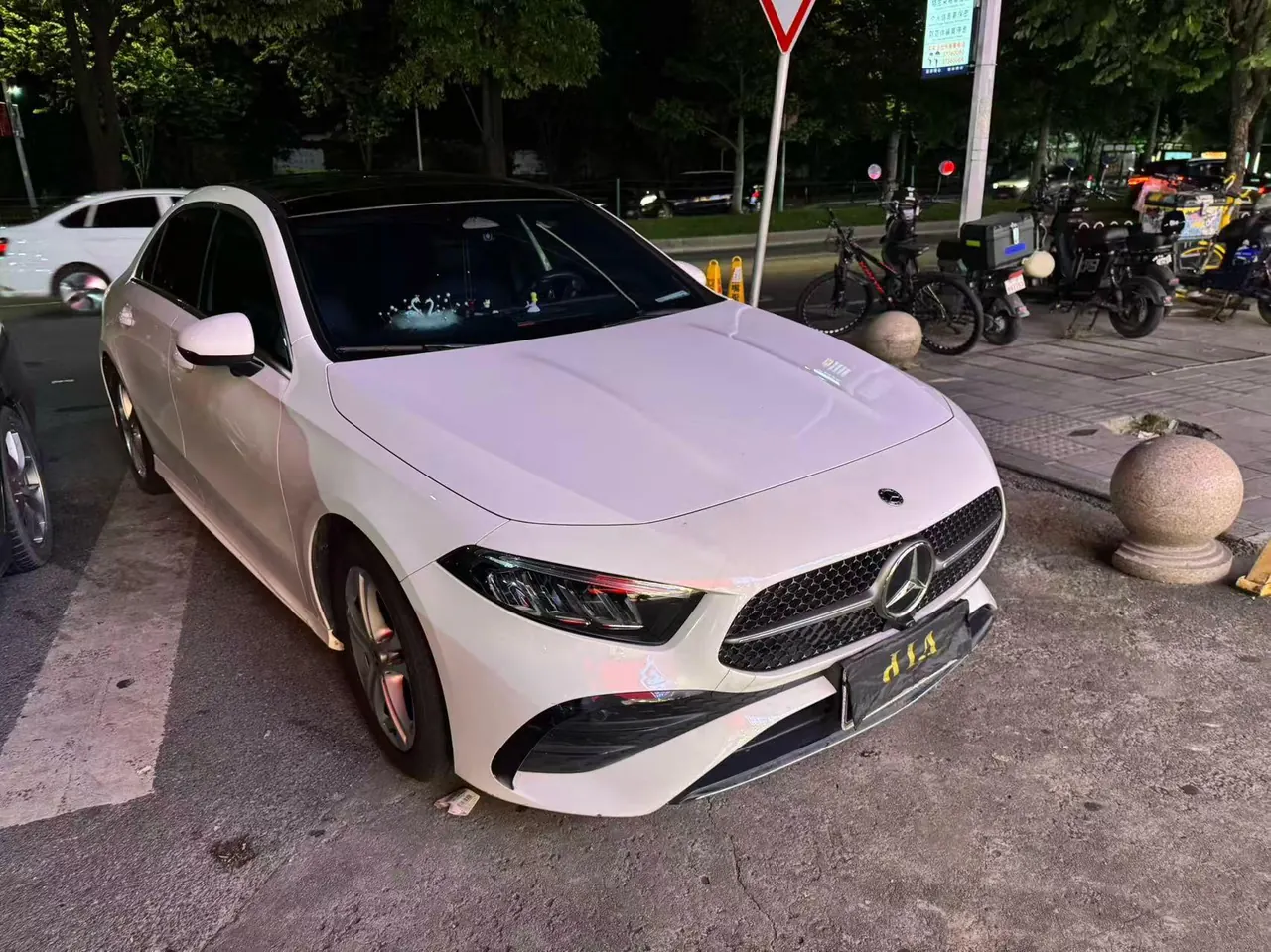 Mercedes Benz Class A 2023 A 180 L 1.3T automatic gear 2