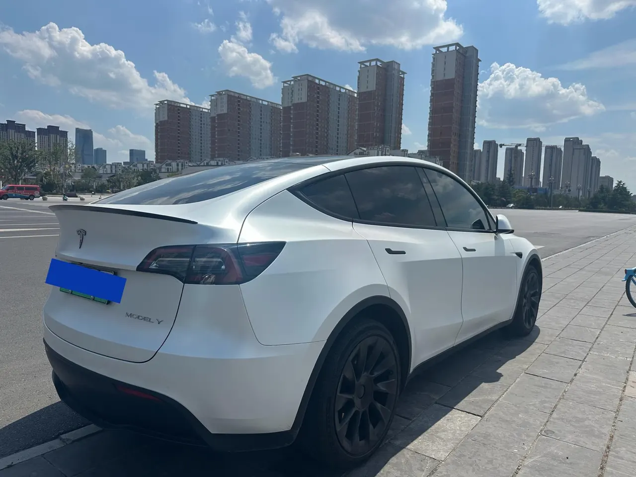 Tesla 2021 Model Y long endurance all-wheel drive version automatic transmission 7