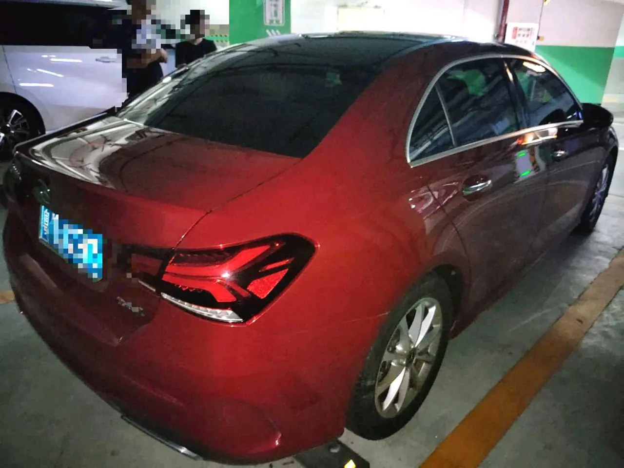 Mercedes Benz Class A 2021 A 200 L 1.3T Fashion Automatic Gear 2