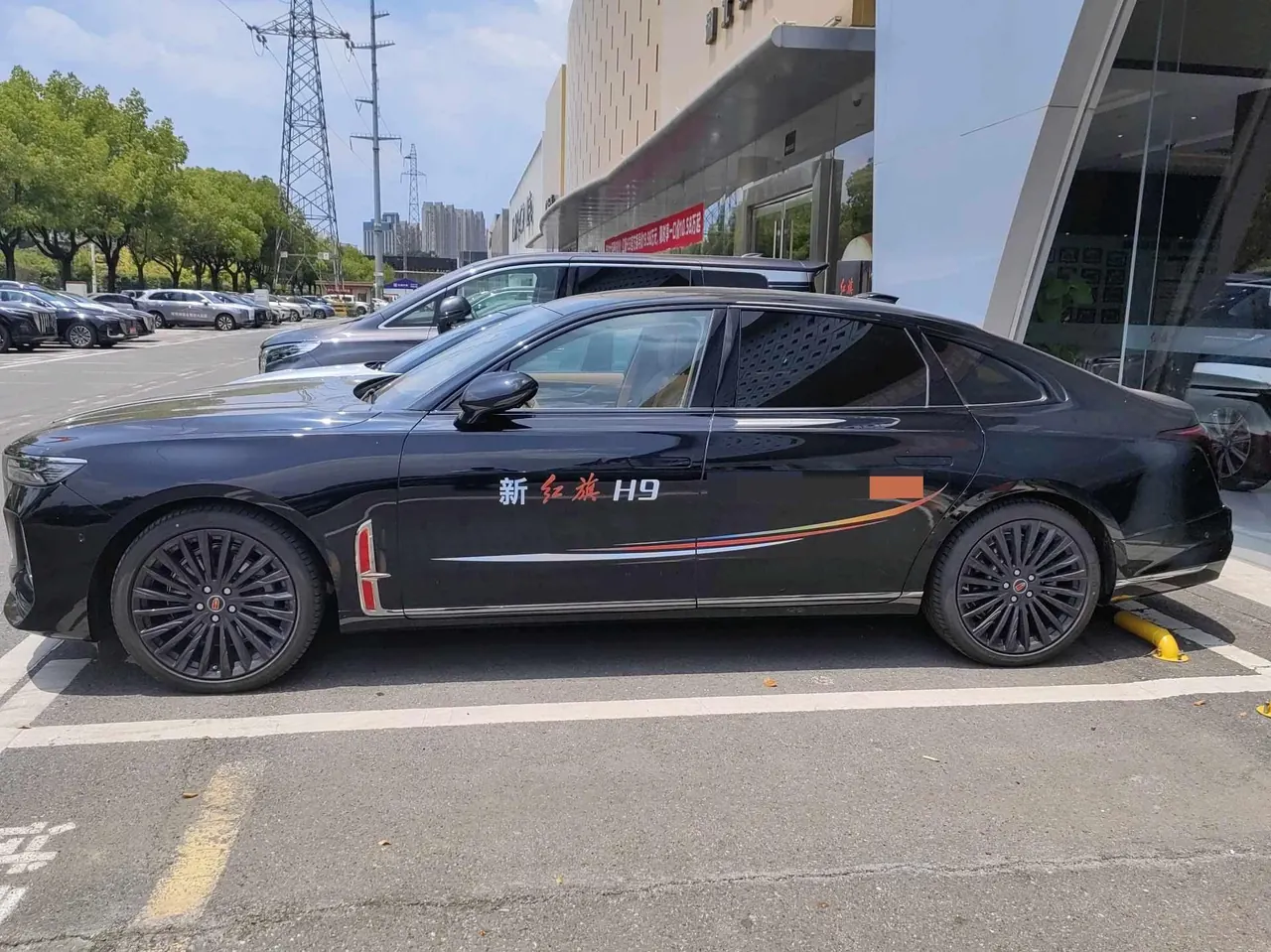 HongQi 2025 H9 48V 2.0T two-wheel drive flag smooth private fashion version 5 automatic gear 3